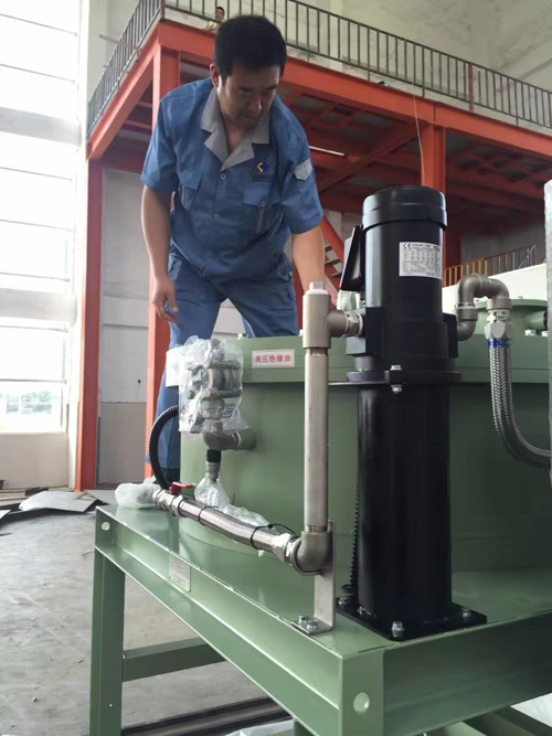 全自動電磁干粉除鐵機